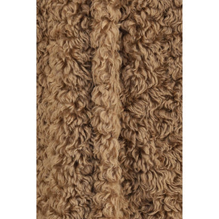 Brown Polyester Coat