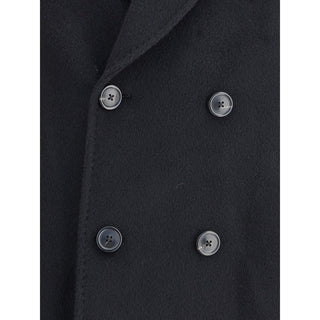 Black Mohair Coat