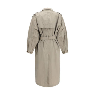 Bicolor Cotton Coat