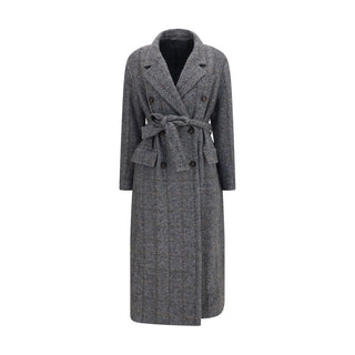 Gray Alpaca Vicugna Pacos Coat