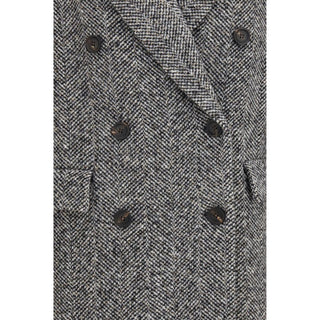 Gray Wool Oves Aries Coat