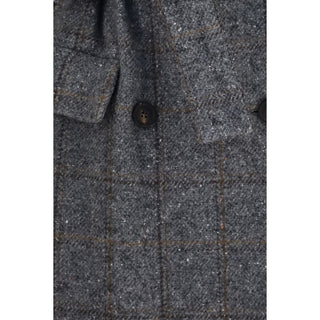 Gray Alpaca Vicugna Pacos Coat