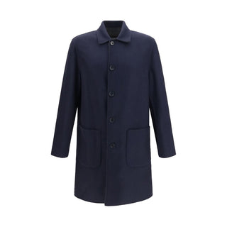 Blue Wool Oves Aries Coat