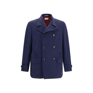 Blue Wool Oves Aries Coat