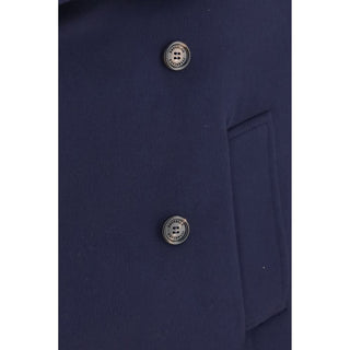 Blue Wool Oves Aries Coat