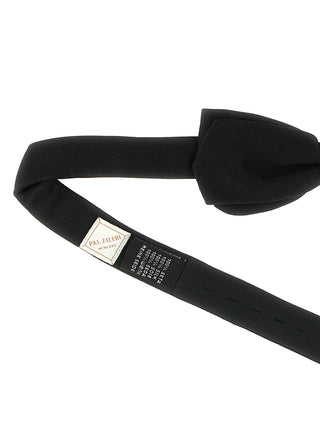 Black Silk Bowtie