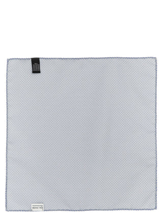 Blue Polyester Pocket Square