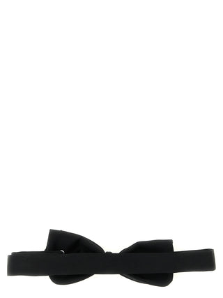 Black Polyester Bowtie