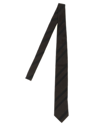 Brown Silk Tie