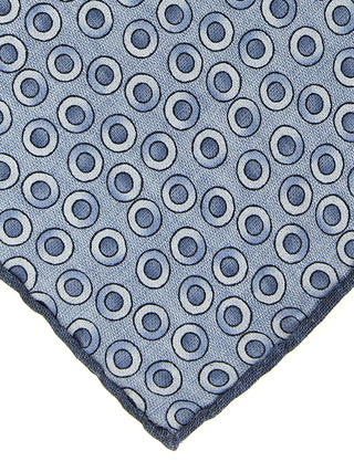 Blue Silk Pocket Square