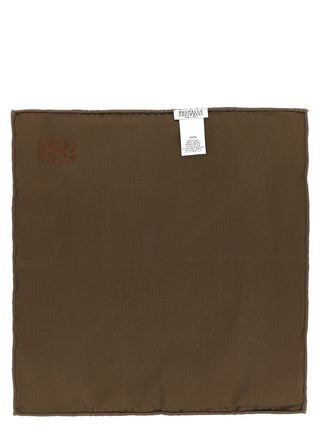 Brown Silk Scarf