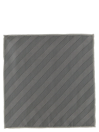Gray Silk Pocket Square