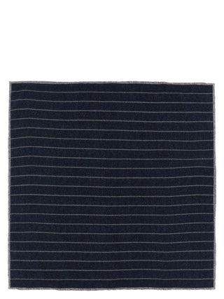 Blue Silk Pocket Square