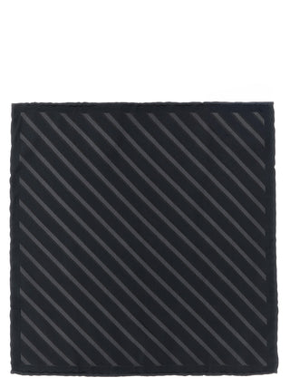 Gray Silk Pocket Square