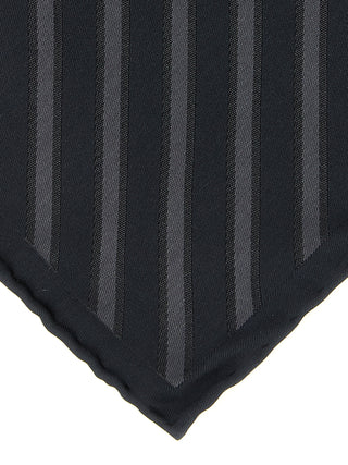 Gray Silk Pocket Square