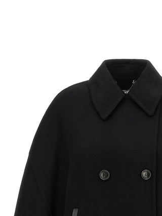 Black Cashmere Coat
