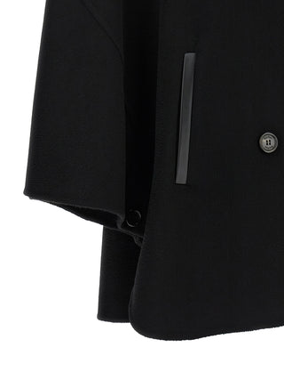 Black Cashmere Coat