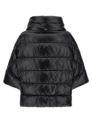 Black Polyamide Coat