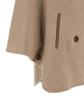Beige Cashmere Coat