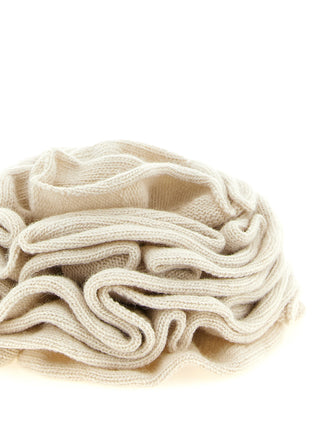 White Wool Broch