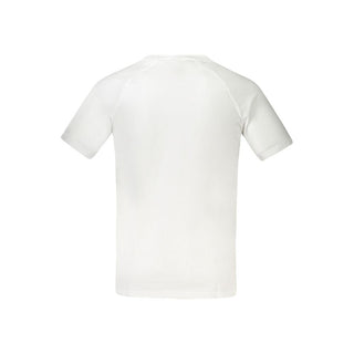 White Cotton Men's T-Shirt