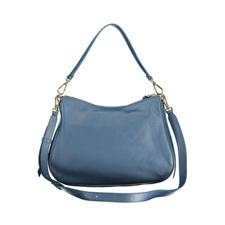 Blue Leather Womens Bag