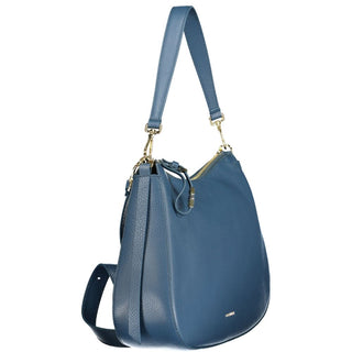 Blue Leather Womens Bag