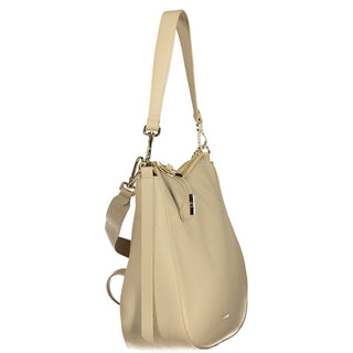 Beige Leather Women's Bag