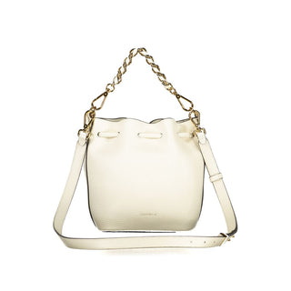 White Leather Handbag