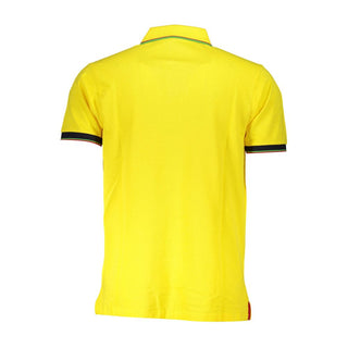 Yellow Cotton Men's Polo Shirt