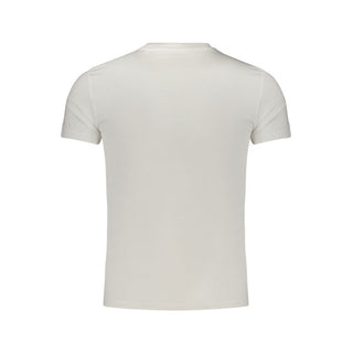 White Cotton Mens TShirt