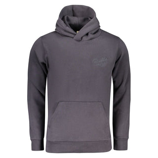 Blue Cotton Mens Sweatshirt