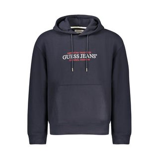 Blue Cotton Men's Sweatshirt