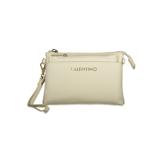 Beige Polyurethane Women's Wallet