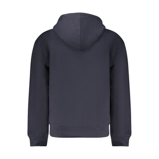 Blue Cotton Men's Sweatshirt