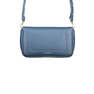 Blue Leather Handbag