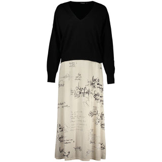 Bianco Poliestere Donna Dress