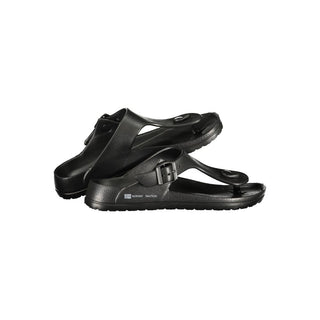 Black Plastic Men's Sandal