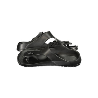 Black Plastic Men's Sandal