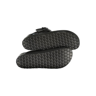 Black Plastic Men's Sandal