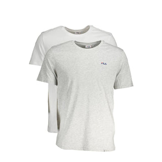 Grey Cotton Men's T-Shirt