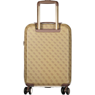 Beige ABS Womens Trolley