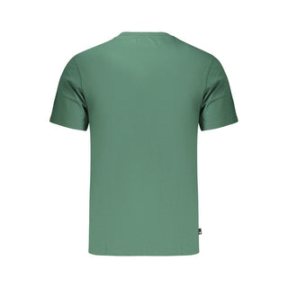 Green Cotton Men's T-Shirt