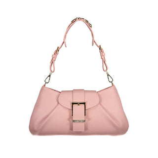 Pink Polyethylene Handbag