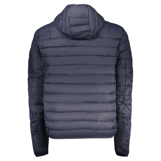Blue Polyester Mens Jacket
