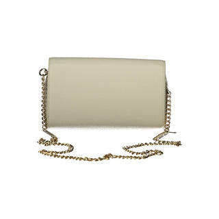 Beige Polyurethane Women Wallet