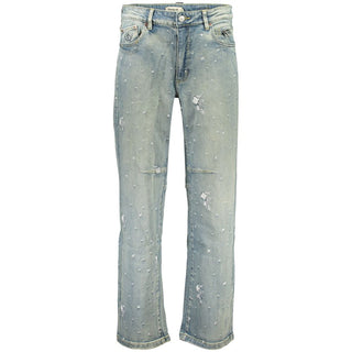 Azzurro Cotton Women's Jeans