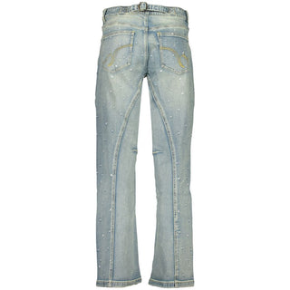 Azzurro Cotton Women's Jeans