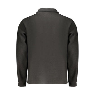 Black Cotton Mens Shirt