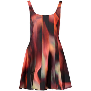 Black Polyester Womens Dress